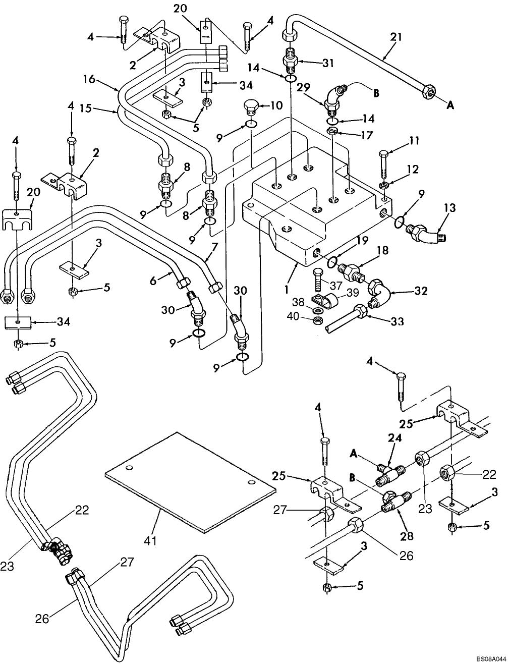 03B01 CONTROL VALVE HYDRAULICS