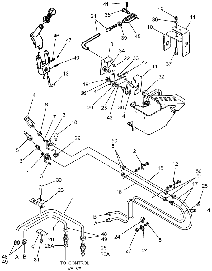 02B05 BOOM HYDRAULICS KIT, L865