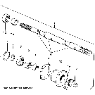 07E03 1-3/8" PTO ASSEMBLY & RELATED PARTS 57/