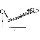 17H01 DRAWBAR TOWING PIN & CLIP KIT, ACCESSORY, NH-E