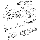 11N01 STARTING MOTOR & RELATED PARTS, 4-1/2" DIA., NH-E (9-77/3-78)