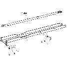 1.38.8 4WD FRONT AXLE, DRIVESHAFT SHIELD