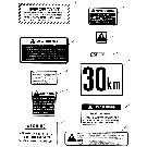 16D04 SAFETY DECALS