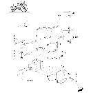 1.82.7/28(02) (VAR.335820) NAR LOADER READY WITH MECH. JOYSTICK, 2 ELEMENTS MID MOUNT VALVES AND EDC - PIPES