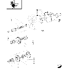 1.80.1/03(02) (VAR.330801) POWER TAKE-OFF 540/750/1000 RPM - SHAFTS AND GEARS