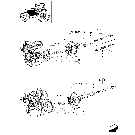 0.02.1/ 7 (VAR.727) SYNCHRO MESH GEARED POWER TAKE -OFF  540 RPM - CLUTCH AND P.T.O. SHAFTS