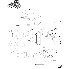 1.89.3/01 (VAR.890) DRAWBAR AND SUPPORT, WITH POSSIBILITY TO MOUNT  TOWN  HOOK, CAT. C