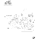 1.89.6/05(02) (VAR.922) THREE POINT HITCH WITH QUICK ATTACH ENDS & RELATED PARTS "C.B.M."