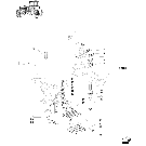 1.87.0/01 (VAR.075-076) FITTING FOR LOADER WITH STRENGTHENED TRANSMISSION - LADDER AND SUPPORTS