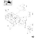 1.21.3/01(01) (VAR.452/1) 4WD FRONT AXLE WITH SUSPENSIONS, BRAKE, "TERRALOCK" - S.P.S. - FRONT AXLE SUPPORT