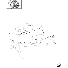 1.89.6/04(01) (VAR.881/1) IMPLEMENT CARRIER (TELESCOPIC ARMS) 2/3 CAT. AND ANTI-SHACKE PLATES - C5302