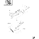 1.89.6/04(02) (VAR.881/1) IMPLEMENT CARRIER (TELESCOPIC ARMS) 2/3 CAT. AND ANTI-SHACKE PLATES