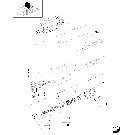 1.82.7/21A(02) (VAR.166) REMOTE VALVE SECTION BREAKDOWN (P/N 5171283) - D4768