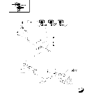 1.80.1/03(02) (VAR.818) POWER TAKE-OFF (540-540E RPM) - ROD, FORK AND PLATES