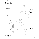 1.82.7/10(02) TWO MID MOUNTED REMOTE VALVES AND HYDRAULIC RIGHT LIFTING ROD - PIPE UNIONS (VAR.388)