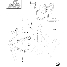 1.89.6/ 4(02) (VAR.812-819) FRONT P.T.O. LIFT - TOP LINK WITH QUICK COUPLING
