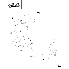 1.82.7(01) (VAR.356) TWO REMOTE VALVES (1 STANDARD + 1 WITH FLOAT) - BRACKET AND PIPE (C4771)