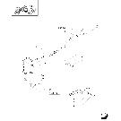 1.32.6/14(02) (VAR.812-819) FRONT P.T.O. LIFT - BRACKET AND PIPES