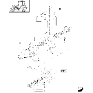 1.80.1/ 7(01) (VAR.812-819) FRONT P.T.O. LIFT - P.T.O. FRONT SHAFT AND GUARD