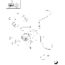 1.42.0/03 (VAR.297) HI-LO NA SERVO-ASSISTED STEERING HYDRAULIC SYSTEM, OIL PUMP AND PIPES