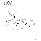 1.82.8/ 3 (VAR.126-127) ELECTRONIC LIFT (OPEN CENTER) - CONTROL SHAFT AND ARMS - D4768