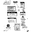 1.98.0/ 1 DECALS - WARNING - NHNA (VAR.007)