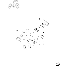 1.28.7/01(05) (VAR.271-297)HI-LO GEAR BOX HYDRAULIC CONTROL - CREEP SPEED DRIVEN GEARING.