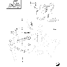 1.89.6/04(02) (VAR.812-819) FRONT PTO LIFT - TOP LINK WITH QUICK COUPLING