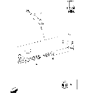 1.41.0/A FRONT AXLE - HYDRAULIC STEERING CYLINDER - 2WD