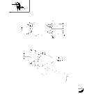 1.80.1/ 2(06) (VAR.817) SYNCHRO POWER TAKE-OFF (540-750 RPM) - COUPLING LEVER