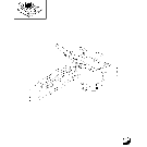 1.82.7/32(02) (VAR.704-942) 2 CONTROL VALVES WITH MECHAN. JOYSTICK FOR LOADER - FAST-FITTING CONNECTION AND PIPES