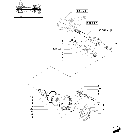 1.40.3/10(01A) (VAR.309) 4WD FRONT AXLE WITH BRAKES AND TERRALOCK - GEARS AND DIFFERENTIAL SHAFT - D5025