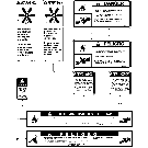 16C01 DECALS, WARNING AND SERVICE