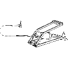 17B01 TIRE PUMP, FOOT TYPE, NH-E