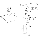 008 POWER TAKE OFF, 3-JOINT, SUPPORT, BSN 660590