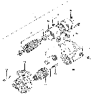 11C01 STARTING MOTOR ASSEMBLY, CM222, CM224