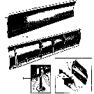 016 BLADE ASSEMBLY, ADJUSTABLE REAR, SERIES 705, 709 & 710, 19-85 & 1 9-205