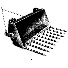 045 DEARBORN MANURE FORK FOR MODELS 19-42(PRIOR), 61(PRIOR), 70 & 71