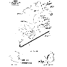 023 CONTROL VALVE PLUMBING TO SINGLE SET OF REAR REMOTES, ALTERNATE - 715809002