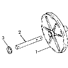 024 TRANSPORT WHEEL  - 717W, 722R, 770N2, 770W