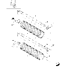 14.05A(01) CROP PROCESSOR, ROLLS, 132 SERRATIONS - C357