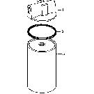 027 REPLACEMENT HYDRAULIC FLUID FILTER, SPIN-ON TYPE