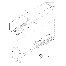 09.02(1) HYDRAULIC CYLINDER, HEADER LIFT, NON-DRAPER OPTION