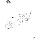 01.04(2.3) CRANKCASE COVERS, FLYWHEEL HOUSING