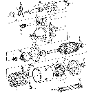 11E03 STARTING MOTOR & RELATED PARTS, DIESEL, 4-1/2" DIAMETER