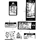 16B02 DECALS, TRACTOR