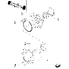 1.40.0/  D(04) FRONT AXLE (2WD) POWER-SHUTTLE, HUBS