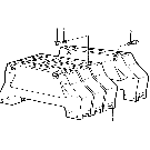 18G01 COUNTERWEIGHT, REAR