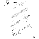 1.28.0/C(11) TRANSMISSIONGEARING SPEED GEAR (4WD, 2WS, POWER-SHIFT)