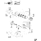 1.44.0E(02) REAR AXLE (POWER-SHUTTLE) (CENTER PIVOT)